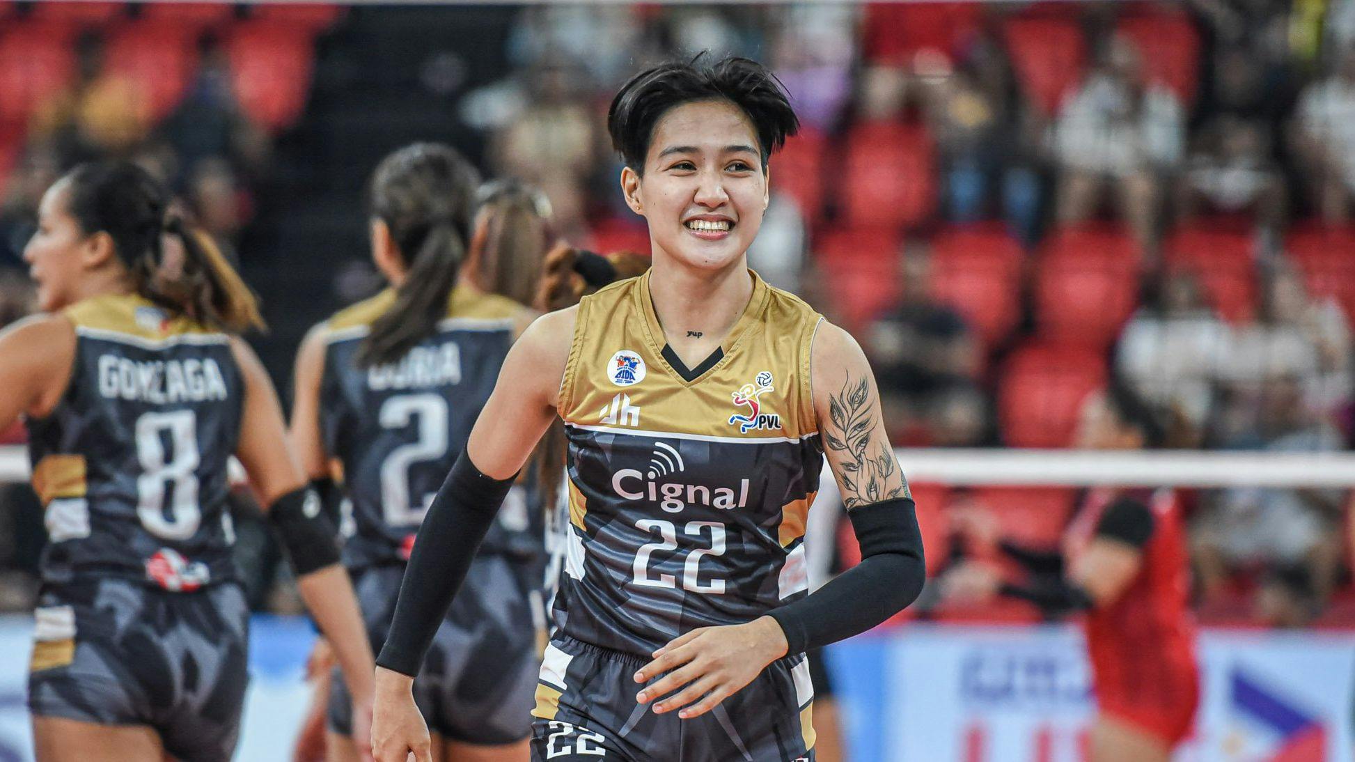 Cignal setter Gel Cayuna looks forward to clash vs foreign teams